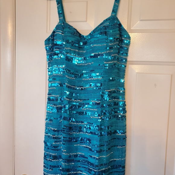 NWOT Scala Sequined Dress L - Picture 16 of 16